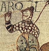unknow artist Details of King Harold falls in battle